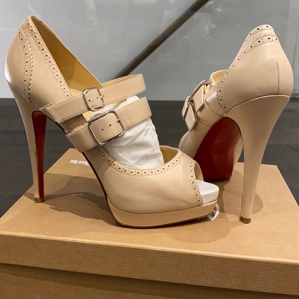 Christian Louboutin “Luly” Mary Janes size 38.5